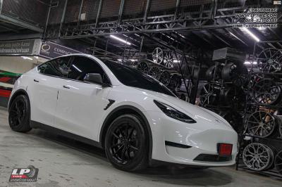 รถ - Tesla Model Y ล้อแม็ก - VAGE VF07 ดำด้าน สเปค - 19x8.5 ET35 5x114.3-5x112 ยาง - Hankook Ventus S1 Evo 3 K127 เบอร์ - 255/45 R19