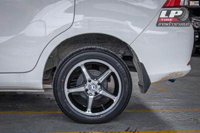 รถ - TOYOTA AVANZA II ล้อแม็ก - MGW AF-P1078.3 ดำหน้าเงา สเปค - 15x6.5 ET38 4x100-4x114.3
ยาง - ALLIANCE AL30 030Ex เบอร์- 195/55-15