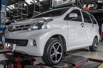 รถ - TOYOTA AVANZA II ล้อแม็ก - MGW AF-P1078.3 ดำหน้าเงา สเปค - 15x6.5 ET38 4x100-4x114.3
ยาง - ALLIANCE AL30 030Ex เบอร์- 195/55-15