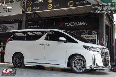 รถ - TOYOTA ALPHARD ล้อแม็ก - EmotionR VRG FlowForming Hyper Blackสเปค - 18x8.5 ET35 5x114.3
รัดยาง - YOKOHAMA V553 เบอร์ - 235/50-18