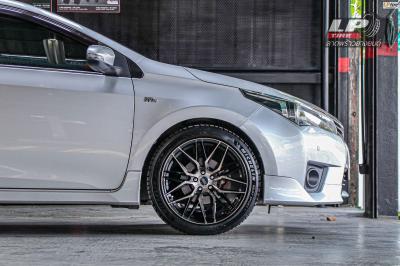 รถ - TOYOTA ALITS ล้อแม็ก - SSW S348 ดำหน้าชา ขอบ - 18x8.5 ET40 5x100 ยาง- MICHELIN PILOT SPORT5 95Y (PS5) เบอร์ -225/45-18