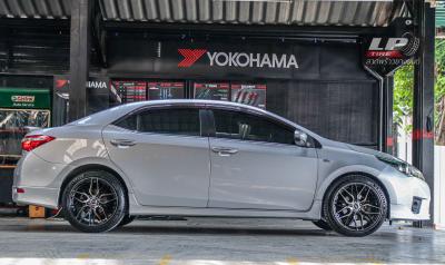 รถ - TOYOTA ALITS ล้อแม็ก - SSW S348 ดำหน้าชา ขอบ - 18x8.5 ET40 5x100 ยาง- MICHELIN PILOT SPORT5 95Y (PS5) เบอร์ -225/45-18