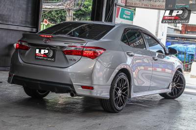 รถ - TOYOTA ALITS ล้อแม็ก - SSW S348 ดำหน้าชา ขอบ - 18x8.5 ET40 5x100 ยาง- MICHELIN PILOT SPORT5 95Y (PS5) เบอร์ -225/45-18