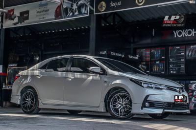 รถ - TOYOTA ALTIS ล้อแม็ก - SSW S348 ดำหน้าเงา ขอบ - 17x8 ET38 5x100 ยาง -LENSO D-1CS
เบอร์ -215/45-17