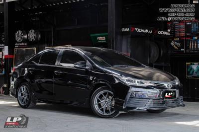 รถ - TOYOTA ALTIS ล้อแม็ก - EmotionR FRE BY LENSO เทากัน สเปค - 17x7.5 ET35 5x100 ยาง - ALLIANCE AL30 030Ex เบอร์ - 225/45-17