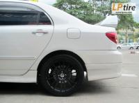 Toyota Altis + ล้อแม็ก Lenso A-05 17นิ้ว สีดำด้าน + ยาง FALKEN ZE522 215/45-17