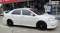 Toyota Altis + ล้อแม็ก Lenso A-05 17นิ้ว สีดำด้าน + ยาง FALKEN ZE522 215/45-17