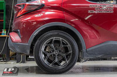 รถ - TOYOTA CH-R ล้อแม็ก - VAGE VFX01 FlowForming V-DARK สเปค- 17x8.5 ET35 5x112-5x114.3
ยาง- MICHELIN PRIMACY 5 เบอร์- 215/60-17
