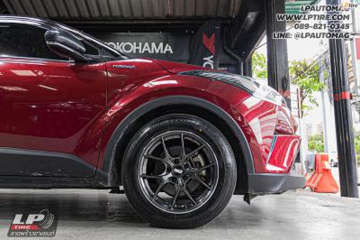 รถ - TOYOTA CH-R ล้อแม็ก - Auto Option AOW-009 FlowForming Hyper Dark สเปค -17x8.5 ET35 5x114.3-5x112 ใช้ยางเดิม
