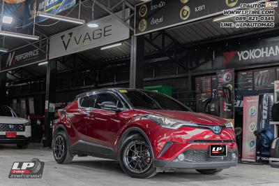 รถ - TOYOTA CH-R ล้อแม็ก - Auto Option AOW-009 FlowForming Hyper Dark สเปค -17x8.5 ET35 5x114.3-5x112 ใช้ยางเดิม