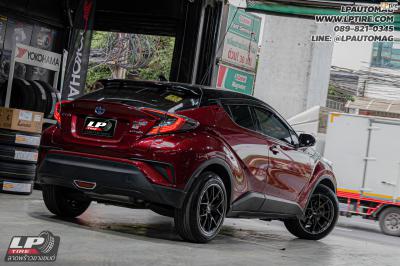 รถ - TOYOTA CH-R ล้อแม็ก - Auto Option AOW-009 FlowForming Hyper Dark สเปค -17x8.5 ET35 5x114.3-5x112 ใช้ยางเดิม