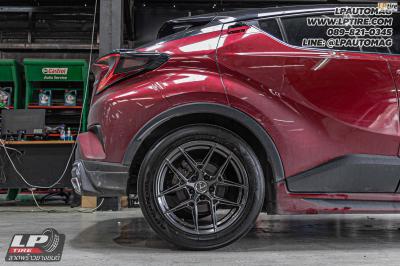 รถ - TOYOTA C-HR ล้อแม็ก - VAGE VF013 FlowForming V-DARKสเปค - 18x8.5 ET35 5x112-5x114.3
ยาง - YOKOHAMA V553 เบอร์ - 235/50-18 แผ่นปิดใต้ท้องเครื่อง UnderGuard