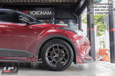 รถ - TOYOTA C-HR ล้อแม็ก - VAGE VF013 FlowForming V-DARKสเปค - 18x8.5 ET35 5x112-5x114.3
ยาง - YOKOHAMA V553 เบอร์ - 235/50-18 แผ่นปิดใต้ท้องเครื่อง UnderGuard