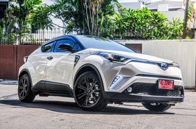 Toyota C-HR + ล้อแม็ก Lenso Jager Gamma ขอบ 17นิ้ว สีดำมิลลิ่ง