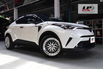 #T0YOTA#CHR จัดล้อแม็ก #OASIS BBS LM 18x8.5 ET38 5x114.3 SILVER ใส่ยางเดิมยังสวยลงตัวขอบคุณ