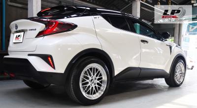 #T0YOTA#CHR จัดล้อแม็ก #OASIS BBS LM 18x8.5 ET38 5x114.3 SILVER ใส่ยางเดิมยังสวยลงตัวขอบคุณ