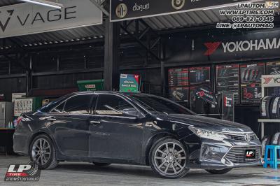 รถ - TOYOTA CAMRY ล้อแม็ก - MOMO H520 QUANTUM เทาด้าน สเปค - 18x8 ET35 5x114.3 ยาง - OTANI KC2000 เบอร์- 235/45-18