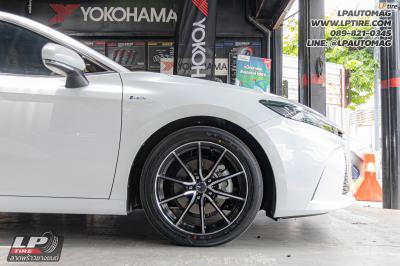 รถ - TOYOTA CAMRY ล้อแม็ก - ENKEI DRACO ดำหน้าเงา สเปค - 18x8.0 ET40 5x114.3 ยาง - YOKOHAMA V553 เบอร์ - 235/45-18