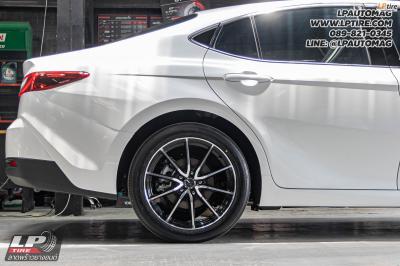 รถ - TOYOTA CAMRY ล้อแม็ก - ENKEI DRACO ดำหน้าเงา สเปค - 18x8.0 ET40 5x114.3 ยาง - YOKOHAMA V553 เบอร์ - 235/45-18