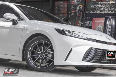 รถ - TOYOTA CAMRY ล้อแม็ก - ENKEI DRACO ดำหน้าเงา สเปค - 18x8.0 ET40 5x114.3 ยาง - YOKOHAMA V553 เบอร์ - 235/45-18