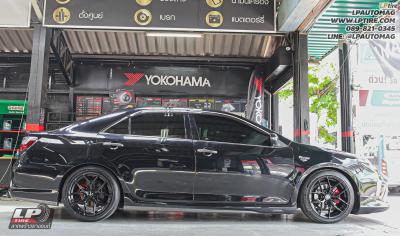 รถ - TOYOTA CAMRY ล้อแม็ก - VAGE VF04 FlowForming BLACK สเปค - 18x8.5 ET35 5x112-5x114.3
ยาง -TOYO PROXES CR1 เบอร์ - 225/45-18