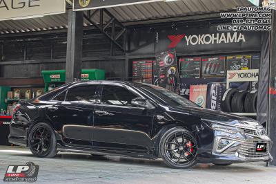 รถ - TOYOTA CAMRY ล้อแม็ก - VAGE VF04 FlowForming BLACK สเปค - 18x8.5 ET35 5x112-5x114.3
ยาง -TOYO PROXES CR1 เบอร์ - 225/45-18