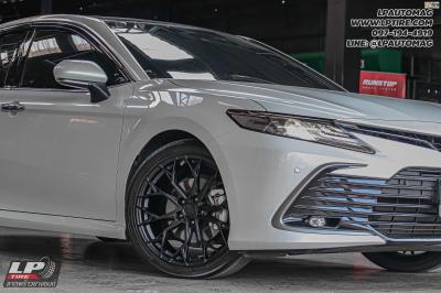 รถ - TOYOTA CAMRY ล้อแม็ก - VAGE VF03 ดำด้าน สเปค - 19x8.5 ET35 5x112-5x114.3 ยาง - YOKOHAMA DB V552 เบอร์ -235/40-19