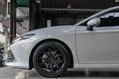 รถ - TOYOTA CAMRY ล้อแม็ก - VAGE VF03 ดำด้าน สเปค - 19x8.5 ET35 5x112-5x114.3 ยาง - YOKOHAMA DB V552 เบอร์ -235/40-19