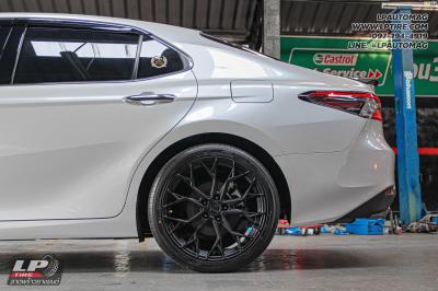 รถ - TOYOTA CAMRY ล้อแม็ก - VAGE VF03 ดำด้าน สเปค - 19x8.5 ET35 5x112-5x114.3 ยาง - YOKOHAMA DB V552 เบอร์ -235/40-19