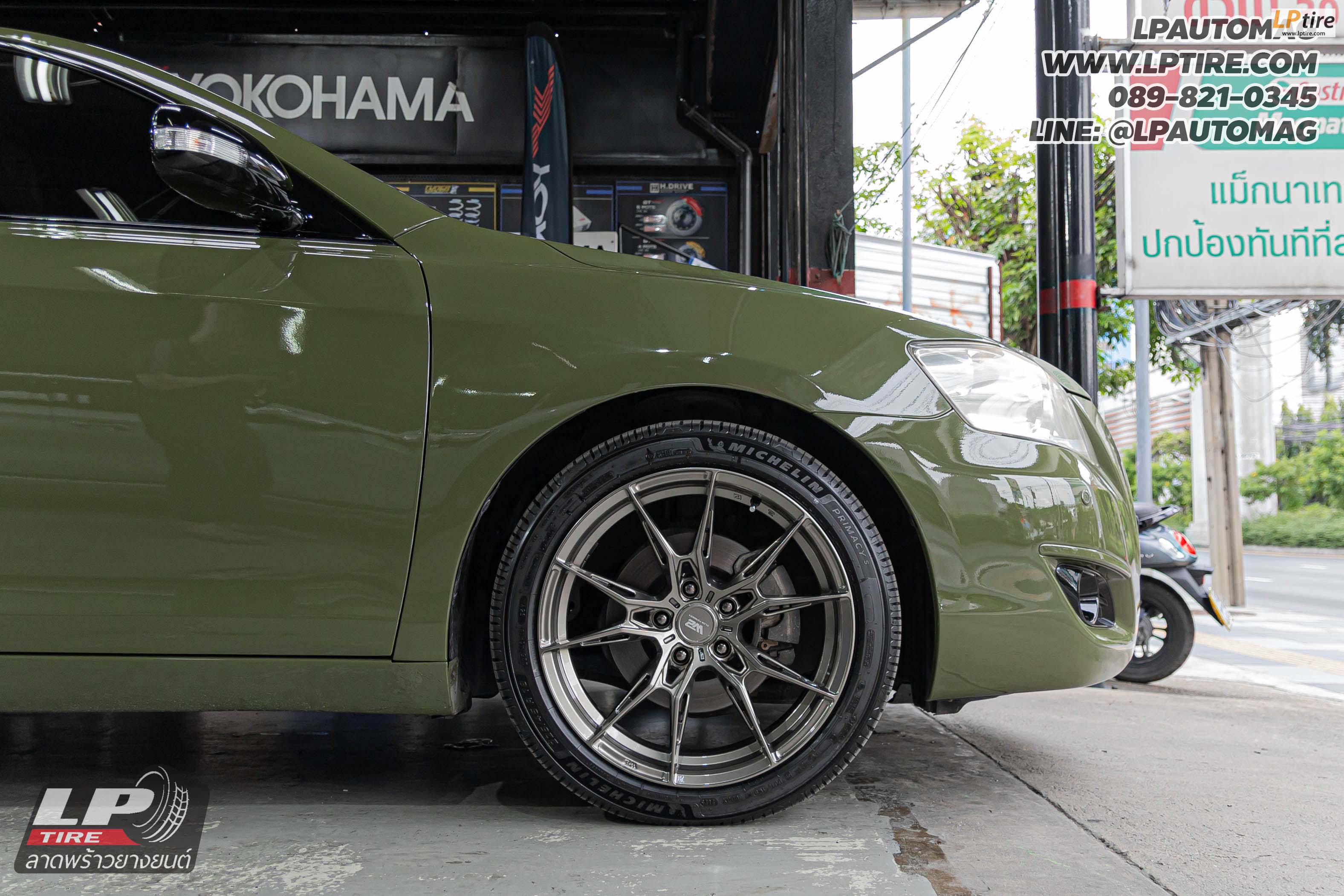 รถ - TOYOTA CAMRY ล้อแม็ก - W2 Wheels WFF-F FlowForming Crystal Gm สเปค - 18x8.5 ET35 5x114.3-5x112 รัดยาง - MICHELIN PRIMACY 5 เบอร์ - 225/45-18