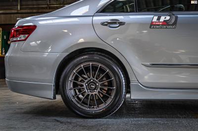 รถ -TOYOTA CAMRY VII (XV40) ล้อแม็ก - ADVANTI MD002 น้ำตาลชา สเปค - 17x7.5 ET45 5x114.3 รัดยาง - ALLIANCE AL30 030Ex เบอร์ - 215/55-17