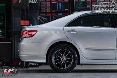 รถ -TOYOTA CAMRY ล้อแม็ก - SSW S300 ดำหน้าเงา สเปค - 16x6.5 ET38 5x114.3 ยาง - MICHELIN Primacy 4ST เบอร์ - 215/60-16