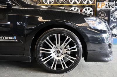 Toyota Camry + ล้อแม็ก Enkei Boss (SC19) 18นิ้ว สีดำหน้าเงา + ยาง YOKOHAMA V551 225/45R18