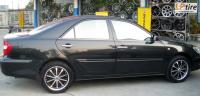 Toyota Camry + ล้อแม็ก Lenso Venetian 5 17นิ้ว สีดำหน้าเงา + ยาง MAXXIS MS-300 215/50-17