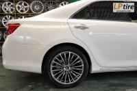 Toyota Camry + ล้อแม็ก Moter Sport Kranze166 18นิ้ว สี Black Chrome + ยาง FALKEN ZE912 235/45-18