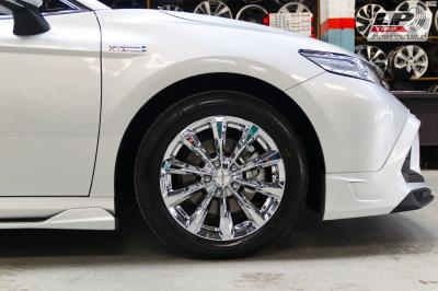 #TOYOTA #CAMRY ป้ายแดง จัดแม็ก #MGW F20 K48 17x7.5 ET42 5x114.3 BCกลึงหน้าเงา 
ใส่ยางเดิมยังสวยลงตัวขอบคุณที่วางใจ 