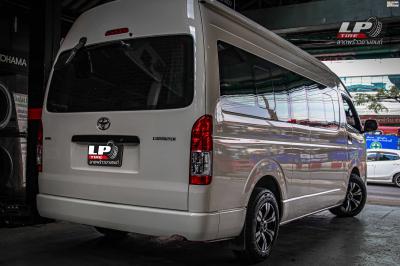 รถ - TOYOTA COMMUTER H200 ล้อแม็ก - YACHIYODA HUNTER ดำหน้าเงา สเปค - 15x7 ET25 6x139.7 รัดยาง - ยางเดิม เบอร์ -