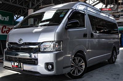 รถ - TOYOTA COMMUTER H200 ล้อแม็ก - YACHIYODA HI-4X4 กันเมทาลิกหน้าเงา สเปค - 17x7.5 ET30 6x139.7 ยาง - ยางเดิม