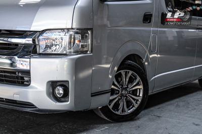 รถ - TOYOTA COMMUTER H200 ล้อแม็ก - YACHIYODA HI-4X4 กันเมทาลิกหน้าเงา สเปค - 17x7.5 ET30 6x139.7 ยาง - ยางเดิม