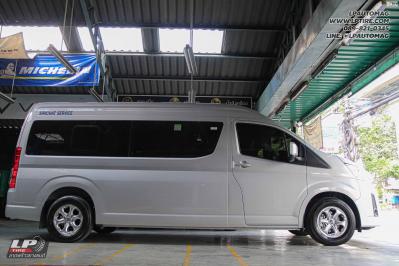 รถ - Toyota Commuter 2022 ล้อแม็ก - K-Speed TYT-363 สเปค - 16x7 ET30 6x130 รัดยาง - Yokohama BluEarth RY55 เบอร์- 235/65R16