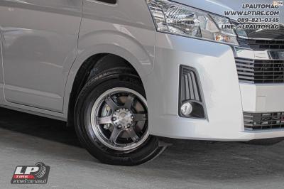 รถ - Toyota Commuter 2022 ล้อแม็ก - YACHIYODA XT6 สเปค - 16x8 ET25 6x130 รัดยาง - Yokohama BluEarth RY55 เบอร์- 235/65R16