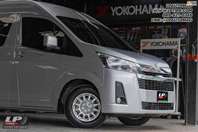 รถ - TOYOTA COMMUTER ล้อแม็ก - K-Speed DKB (3642) HGS สเปค - 16x8 ET35 6x130 ยาง - Yokohama BluEarth RY55 เบอร์ - 235/65R16