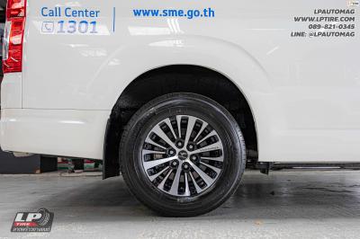 รถ - TOYOTA COMMUTER ล้อแม็ก - YACHIYODA MAJESTY ดำหน้าเงา สเปค - 16x8 ET30 6x130 ใช้ยางเดิม