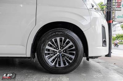 รถ - TOYOTA COMMUTER ล้อแม็ก - YACHIYODA MAJESTY ดำหน้าเงา สเปค - 16x8 ET30 6x130 ใช้ยางเดิม