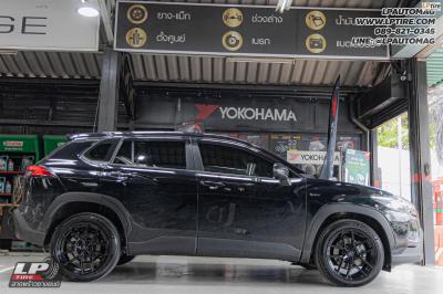 รถ - Toyota Corolla Cross ล้อแม็ก - VAGE VF013 FlowForming ดำเงา สเปค - 18x8.5 ET35 5x112 5x114.3
ยาง - MICHELIN Primacy 4 เบอร์ - 225/50R18