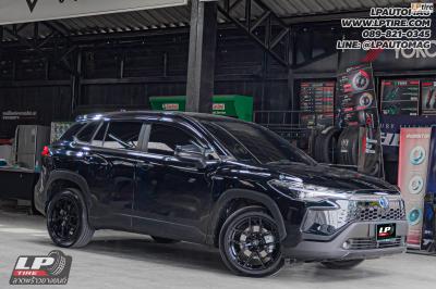 รถ - Toyota Corolla Cross ล้อแม็ก - VAGE VF013 FlowForming ดำเงา สเปค - 18x8.5 ET35 5x112 5x114.3
ยาง - MICHELIN Primacy 4 เบอร์ - 225/50R18