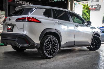 รถ -TOYOTA CROSS XG10 ล้อแม็ก - MOMO H486T REVENGE ดำด้าน สเปค - 18x8 ET38 5x114.3
รัดยาง - MICHELIN PRIMACY 4 เบอร์ - 225/55-18 (ยางเดิม)