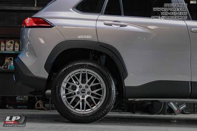 รถ - TOYOTA CROSS ล้อแม็ก - SSW S348 HB สเปค - 17x8 ET38 5x114.3 ยางเดิม