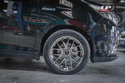 รถ - TOYOTA ESQUIRE ล้อแม็ก - SSW M341 BC สเปค - 17x7 ET42 5x114.3 รัดยาง - ALLIANCE AL30 030Ex เบอร์- 215/55-17