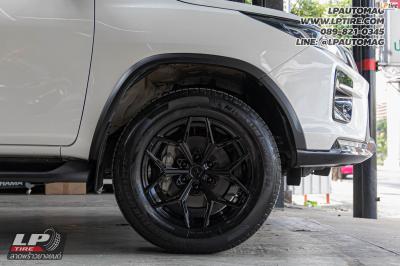 รถ - TOYOTA FORTUNER ล้อแม็ก - VAGE VFX01 SUV V-BLACK สเปค - 18x9 ET15 6x139.7 ยาง - MICHELIN PRIMACY SUV เบอร์ - 265/60-18